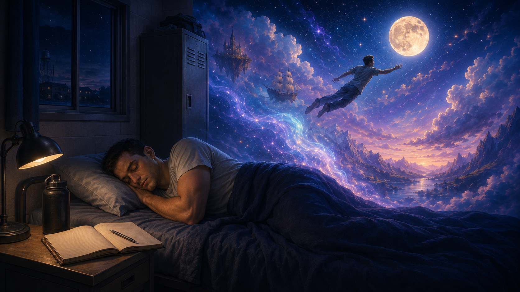 Flying in my sleep